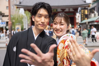 <p>浅草の街を舞台に、お二人らしいフォトウェディングを…【観光気分で楽しみながら撮影させて頂きます】</p>
